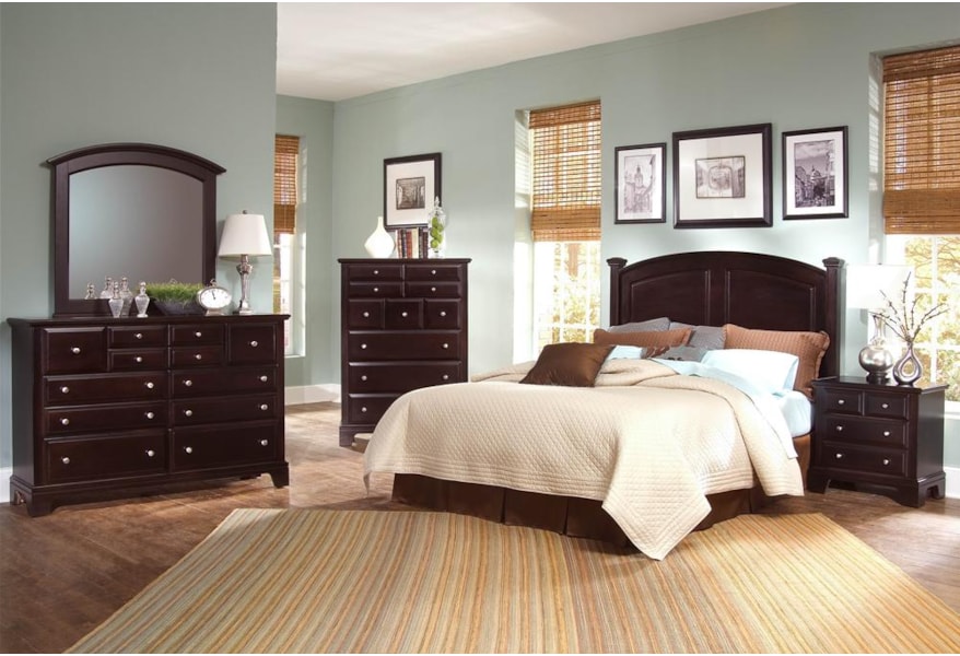 Vaughan Bassett Hamilton Triple Dresser With 7 Drawers Belfort Furniture Dressers