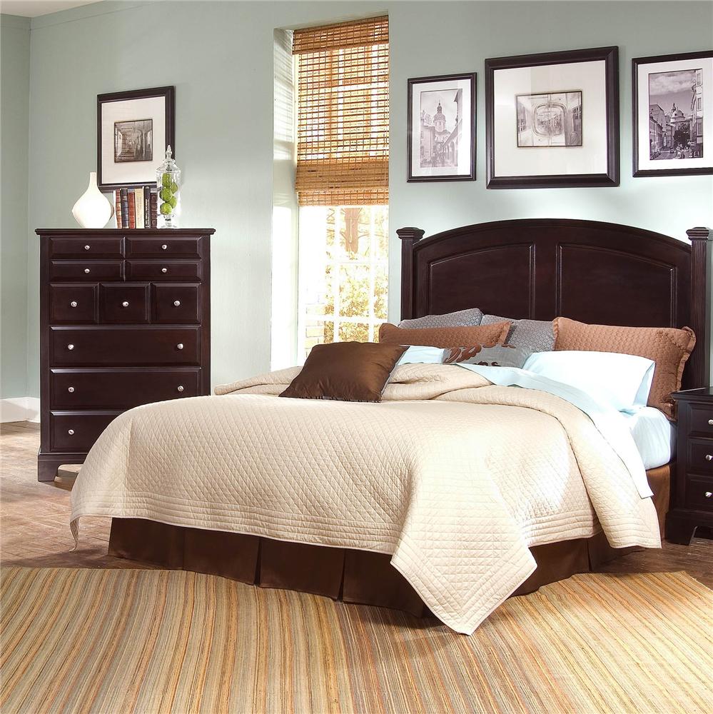 Vaughan Bassett Hamilton Franklin Bb4 115 Chest With 5 Drawers Northeast Factory Direct Drawer Chests