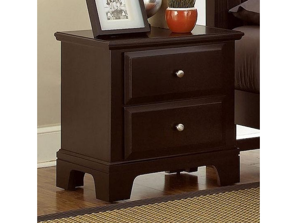 Vaughan Bassett Hamilton/FranklinNight Stand - 2 drawers
