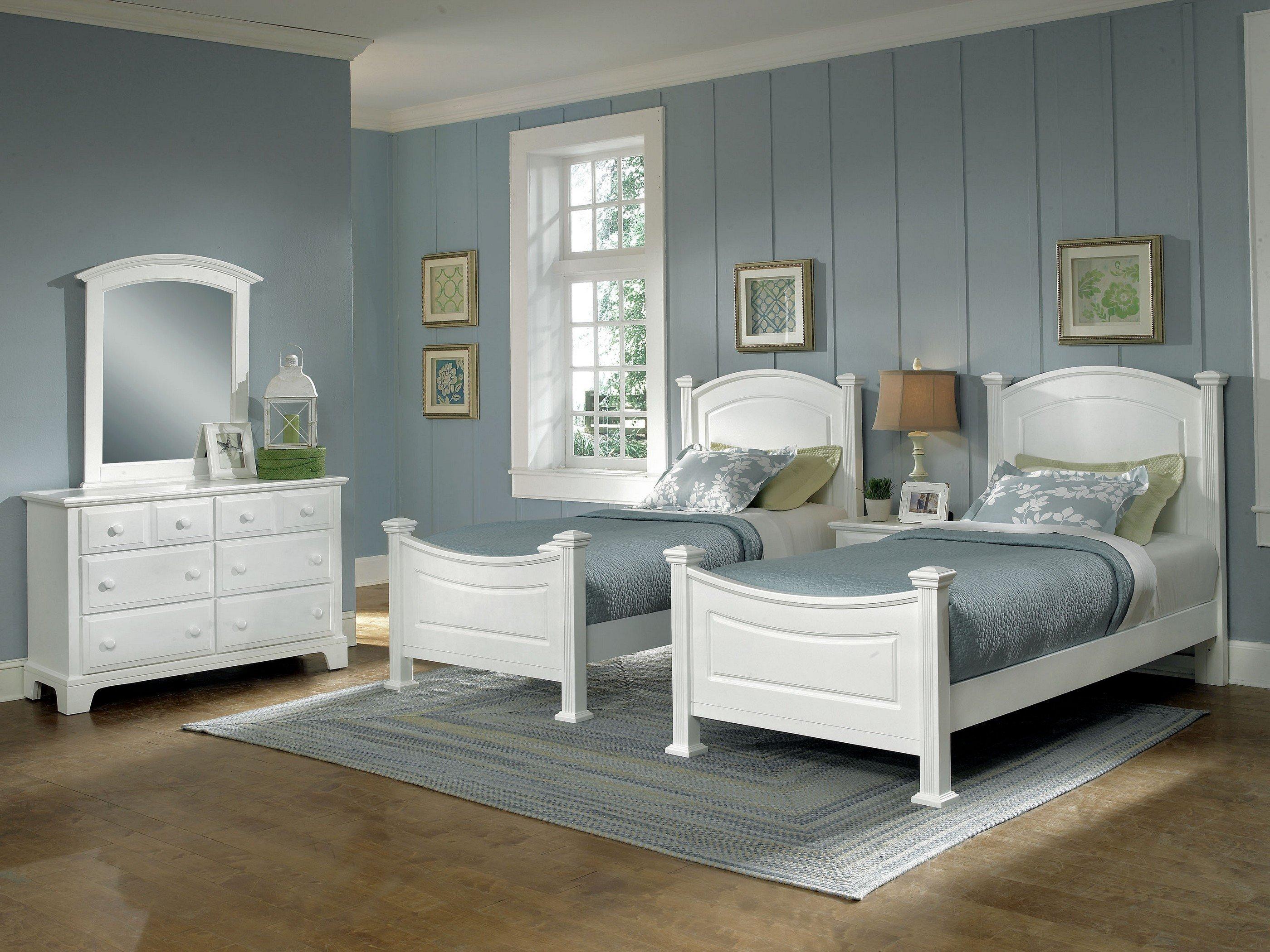 Vaughan Bassett Hamilton Franklin Twin Panel Bed Wayside Furniture Panel Beds