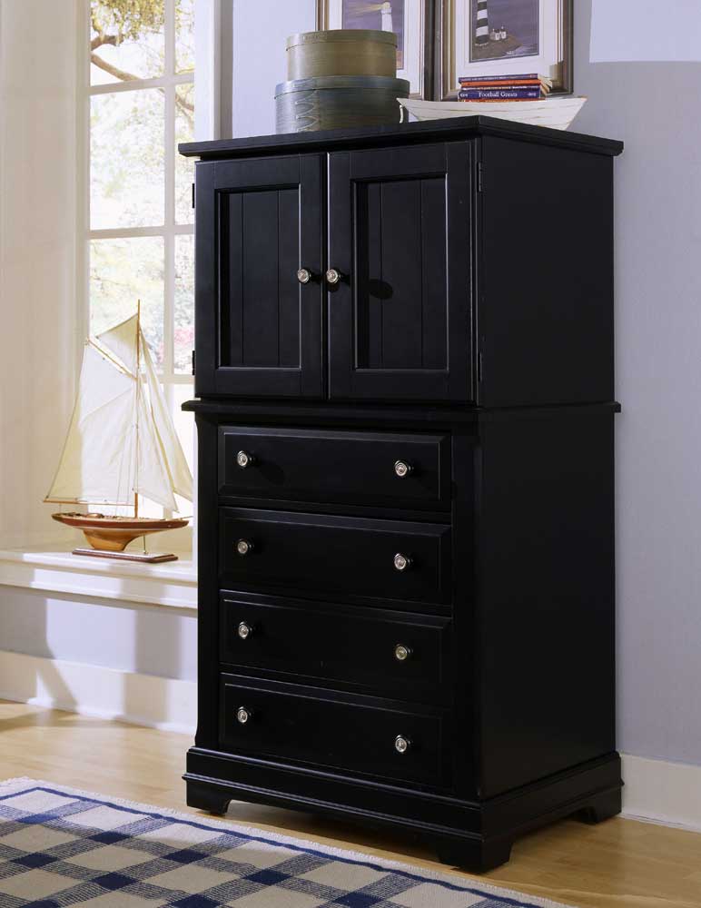 Vaughan Bassett Cottage Vanity Chest Entertainment Center