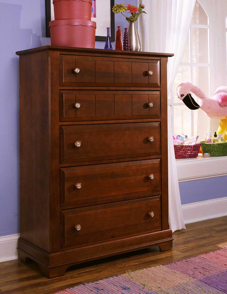 Vaughan Bassett Cottage Five Drawer Chest Chest Of Drawers