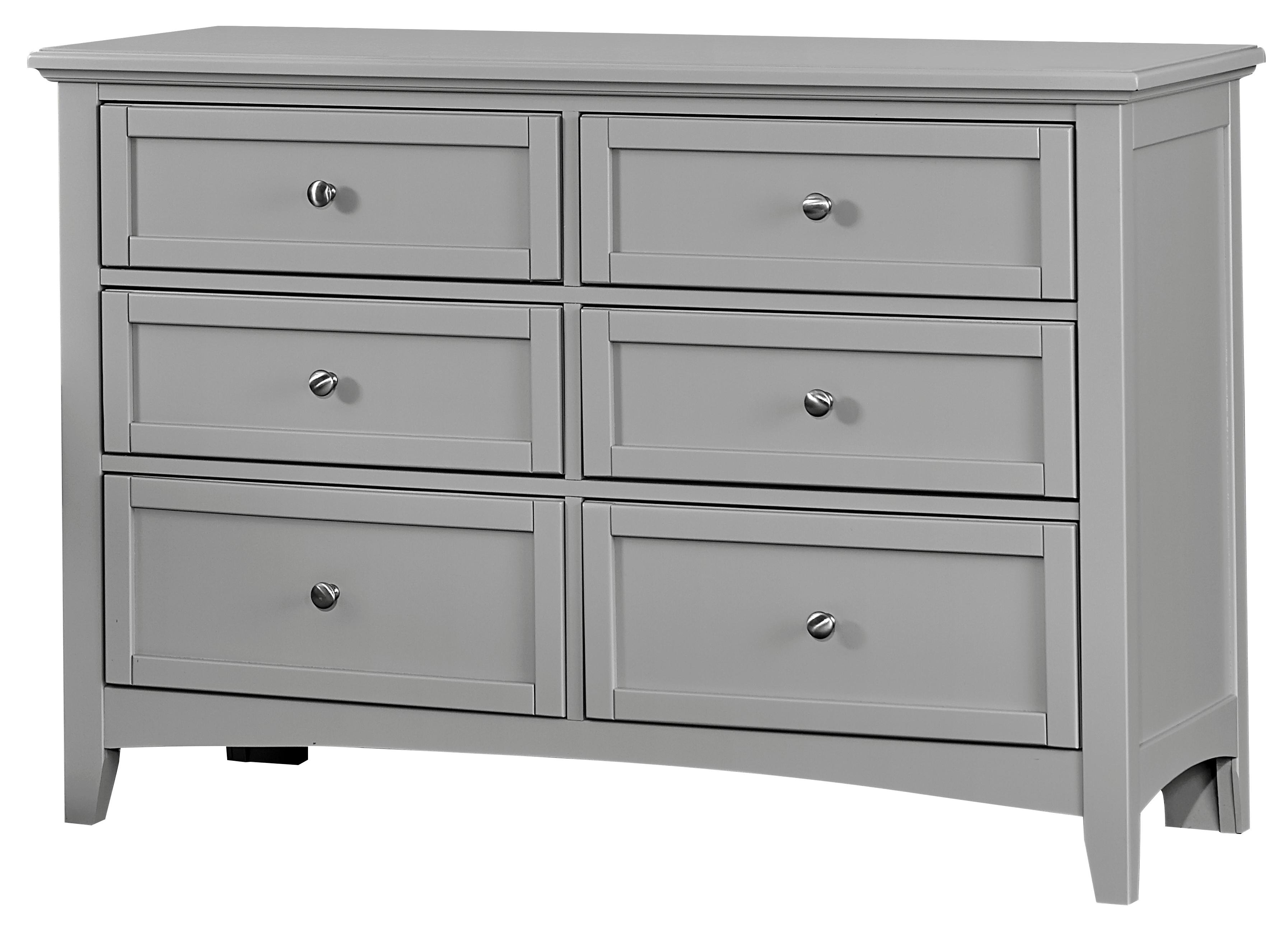 Vaughan Bassett Bonanza Double Dresser Small Landscape Mirror