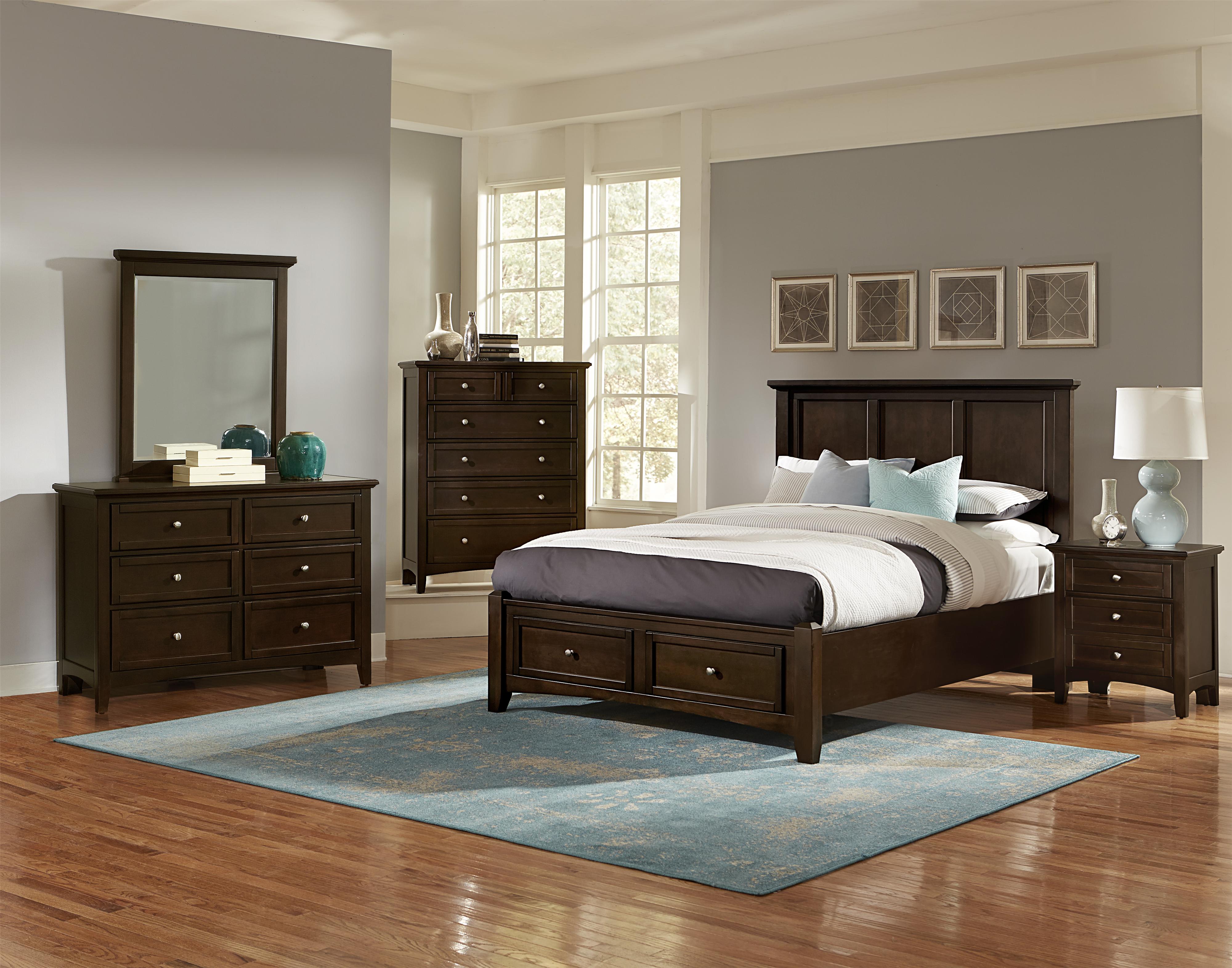 Vaughan Bassett Bonanza King Bedroom Group Northeast