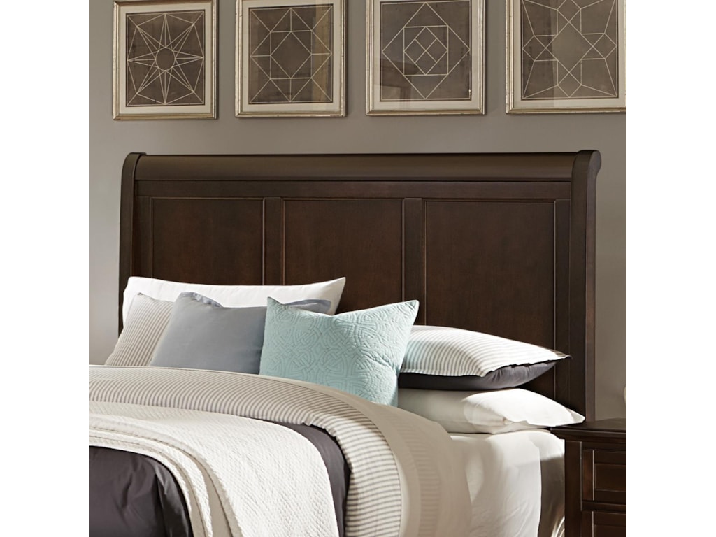 Vaughan Bassett BonanzaKing Sleigh Headboard