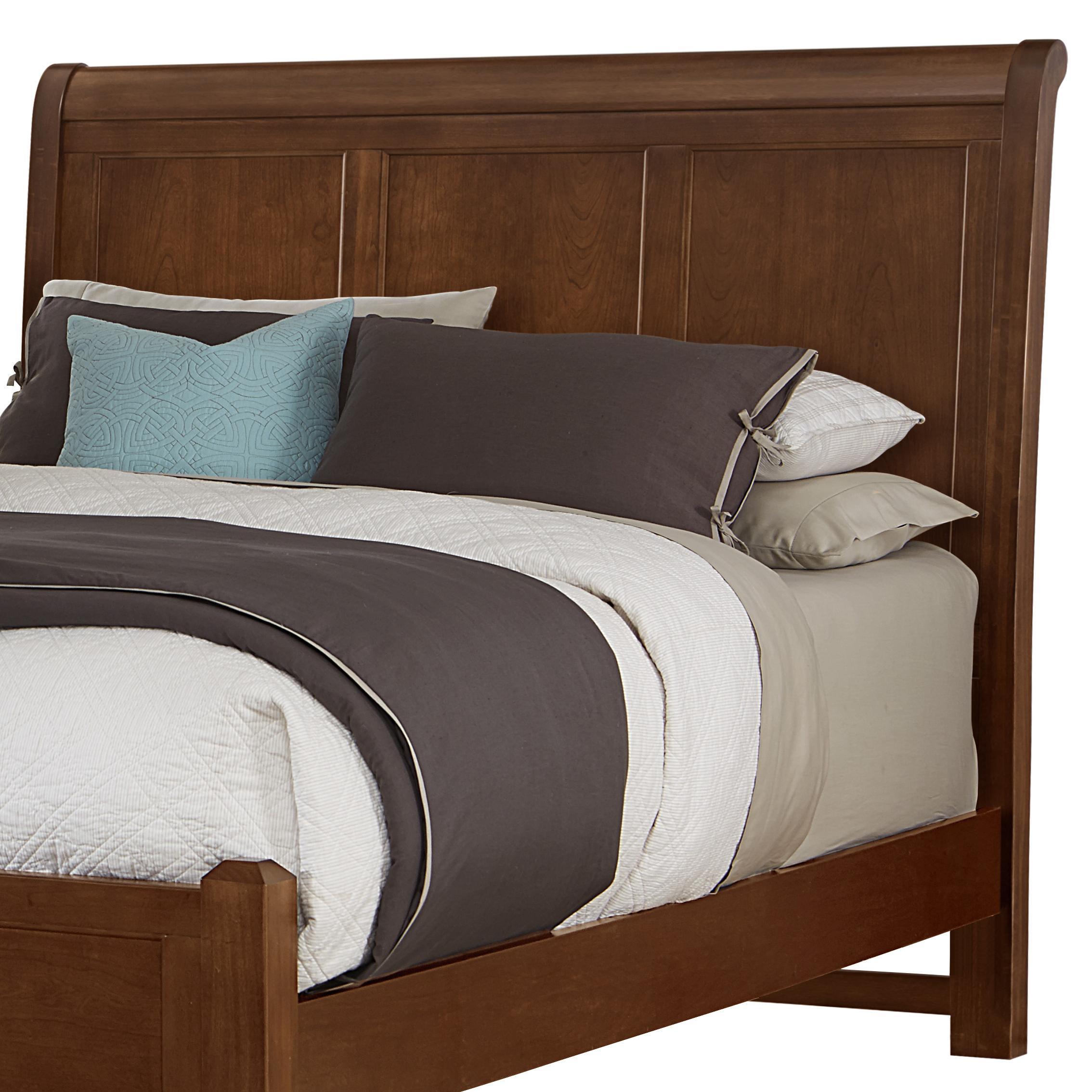 Vaughan Bassett Bonanza Bb28 663 King Sleigh Headboard Lapeer