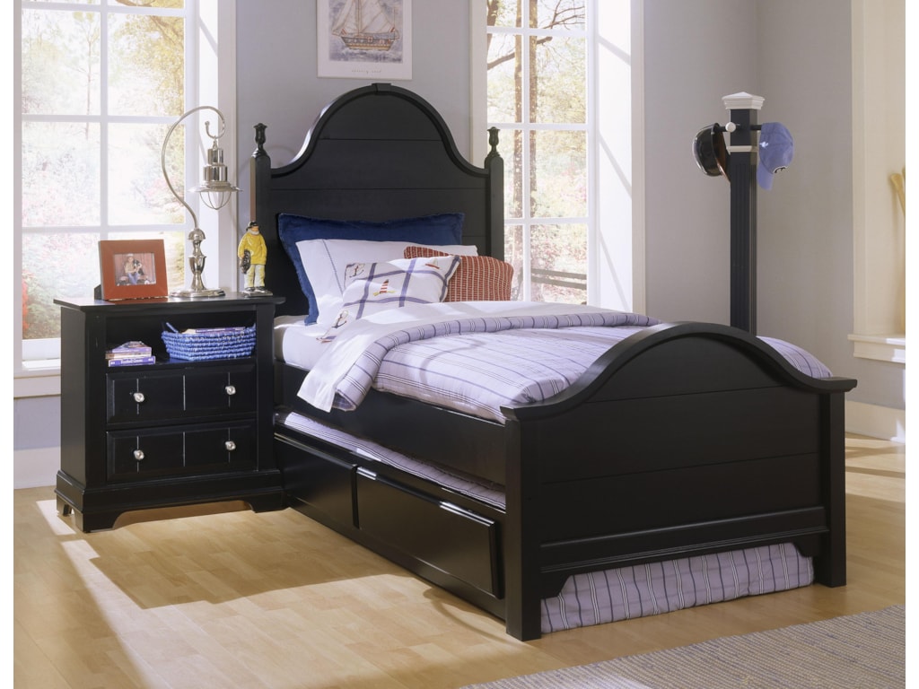 Vaughan Bassett CottageFull Panel Bed with Trundle