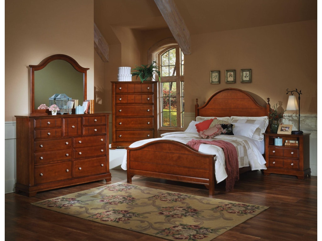 Vaughan Bassett CottageQueen Panel Bed