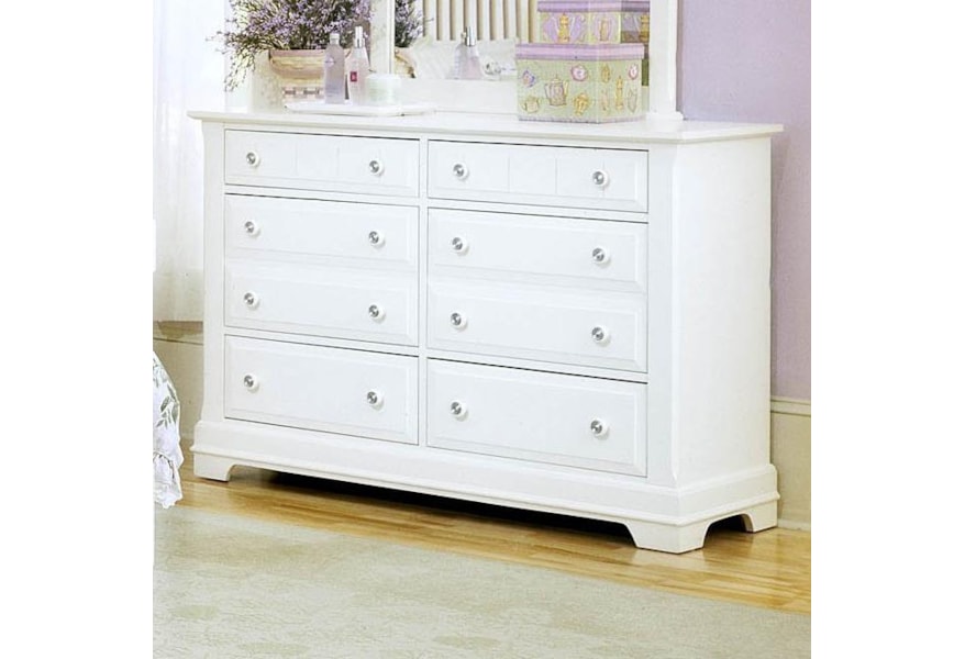 Vaughan Bassett Cottage Double Dresser Crowley Furniture