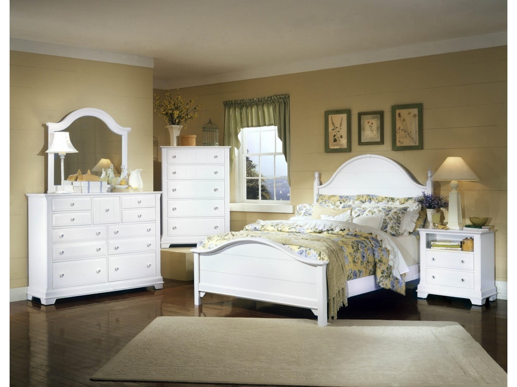Vaughan Bassett CottageFull Panel Bed