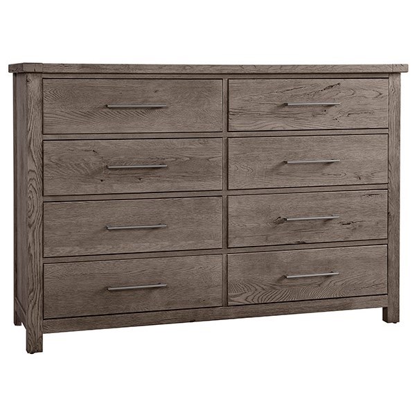 Vaughan Bassett Dovetail Rustic 8 Drawer Dresser Zak S Home Dressers