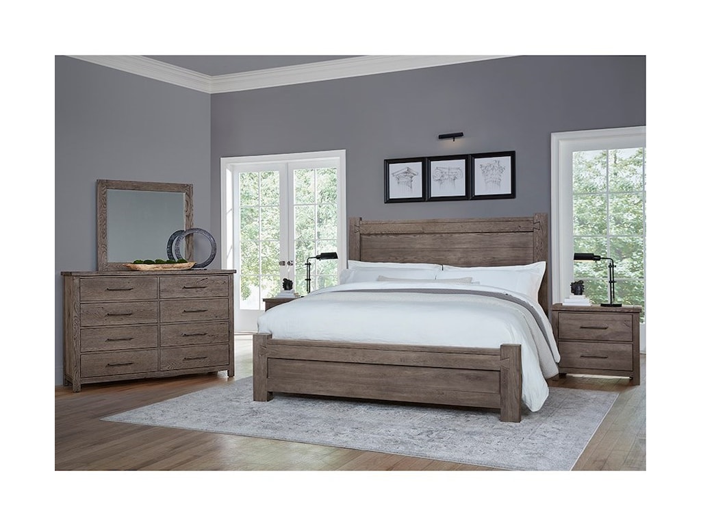 Vaughan Bassett DovetailKing Low Profile Bed