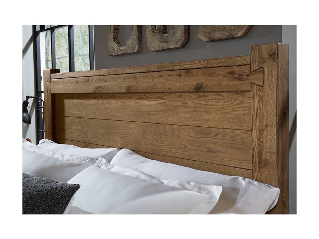 Vaughan Bassett Dovetail King Low Profile Bed