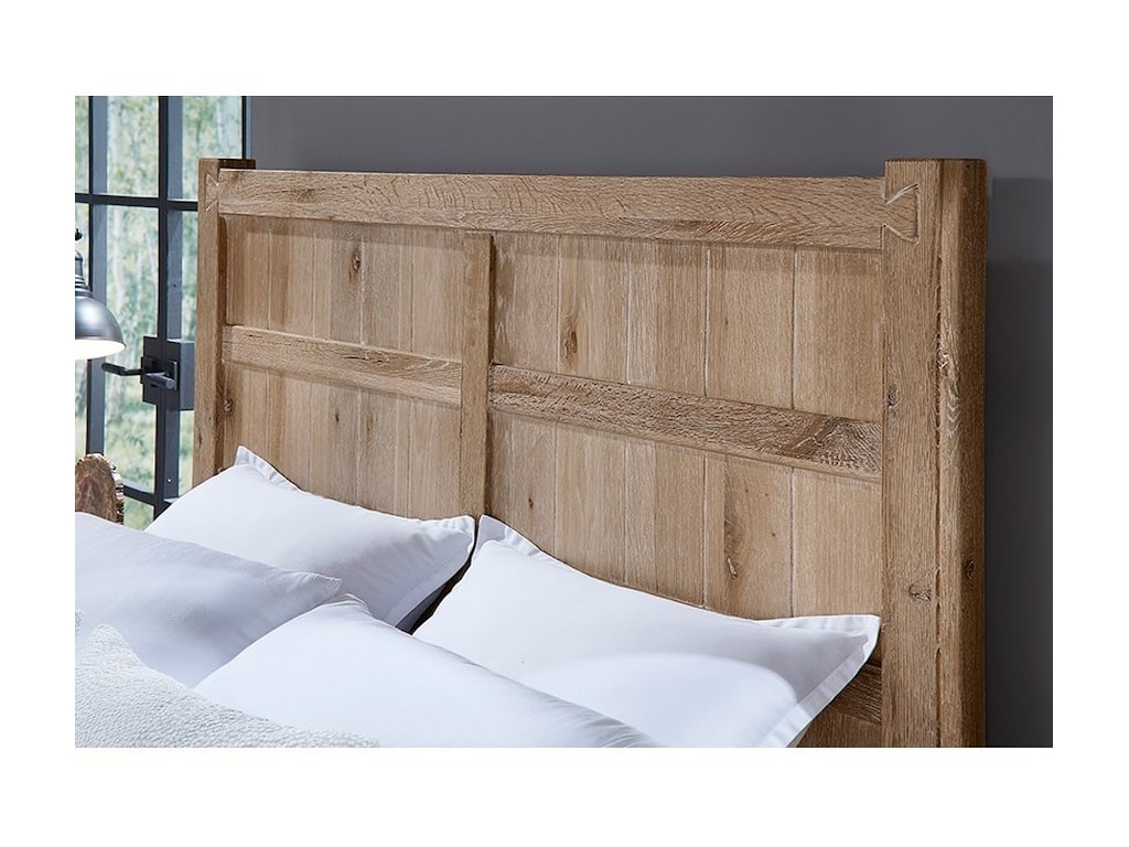 Vaughan Bassett Dovetail Queen Board and Batten Bed