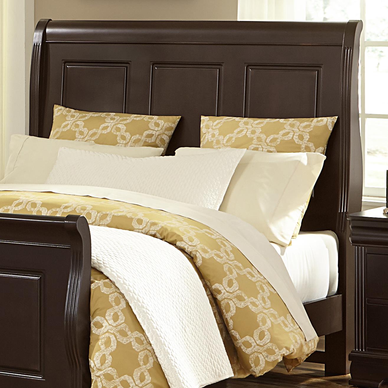 Vaughan Bassett French Market 380 441 Full Sleigh Headboard Northeast Factory Direct Headboards
