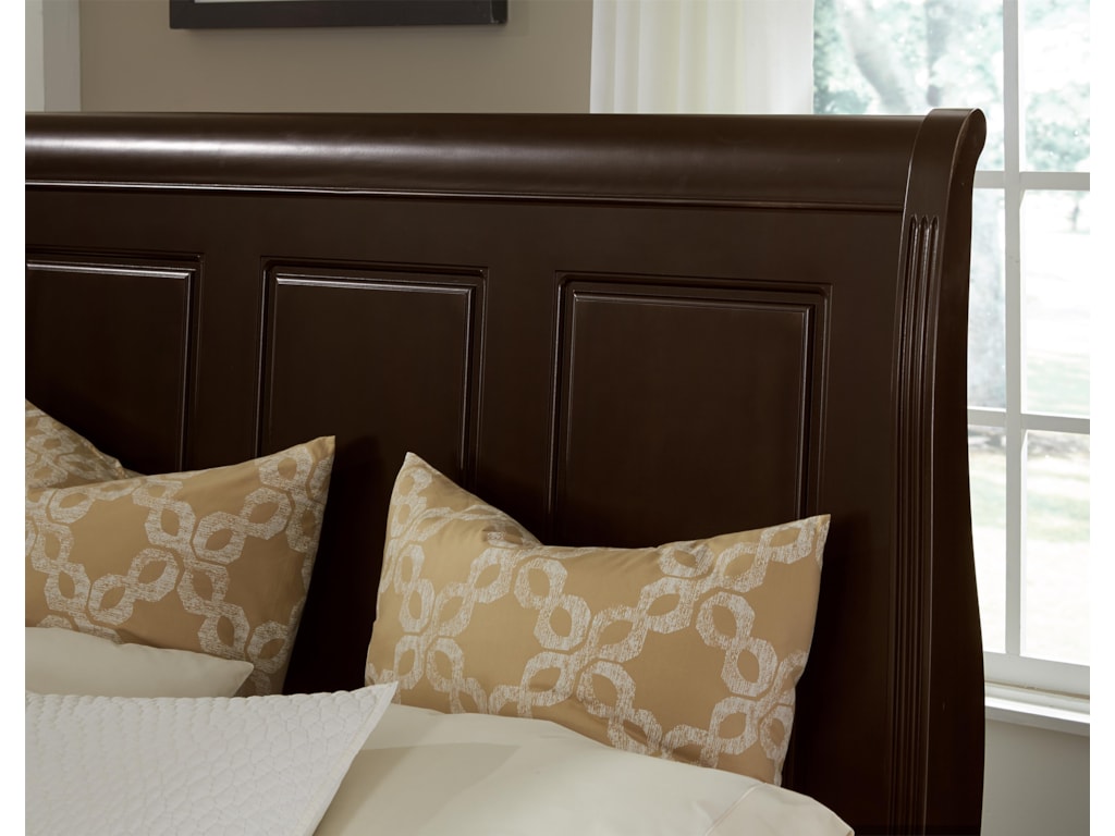 Vaughan Bassett French MarketKing Sleigh Bed