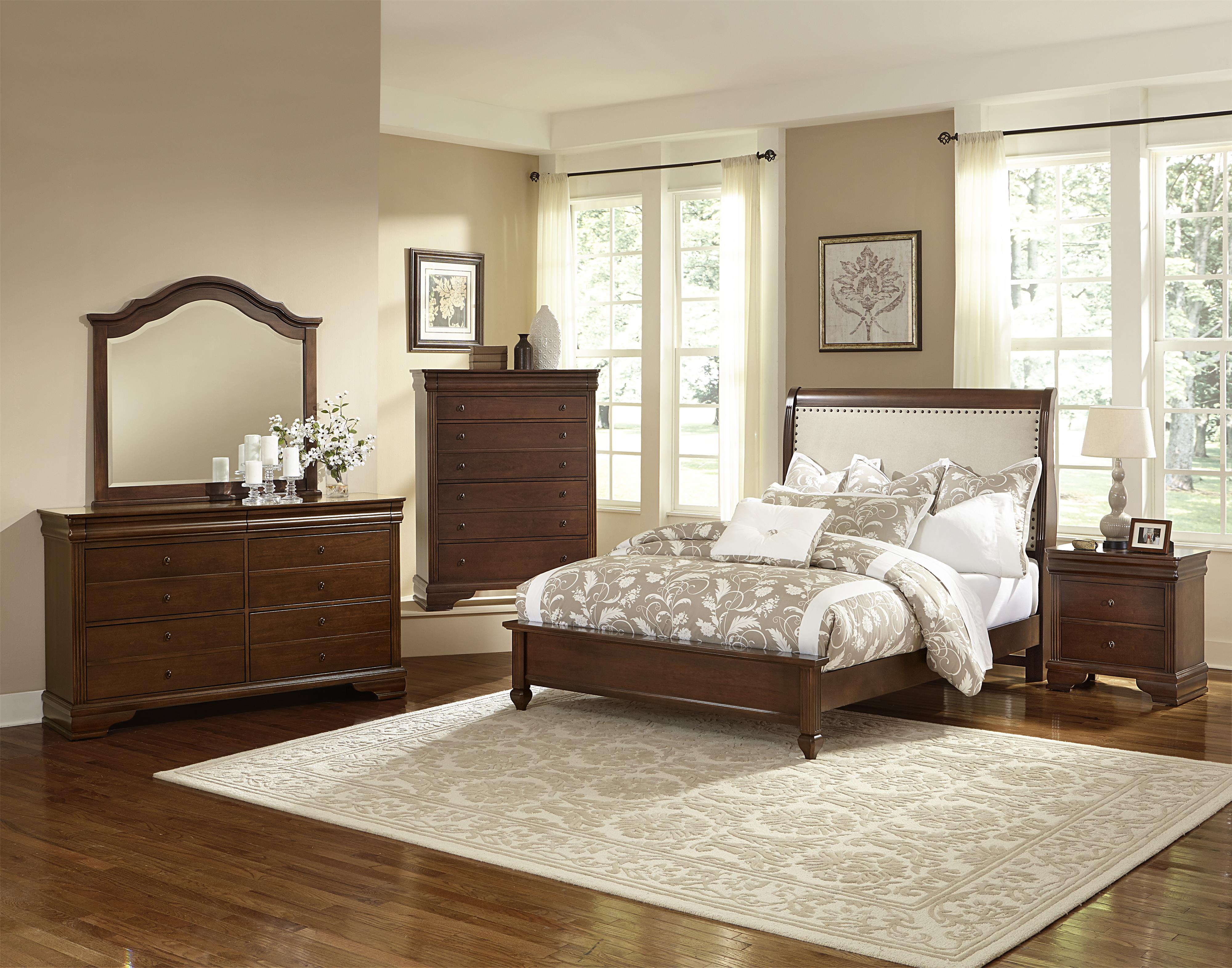 Vaughan Bassett French Market Queen Bedroom Group Belfort
