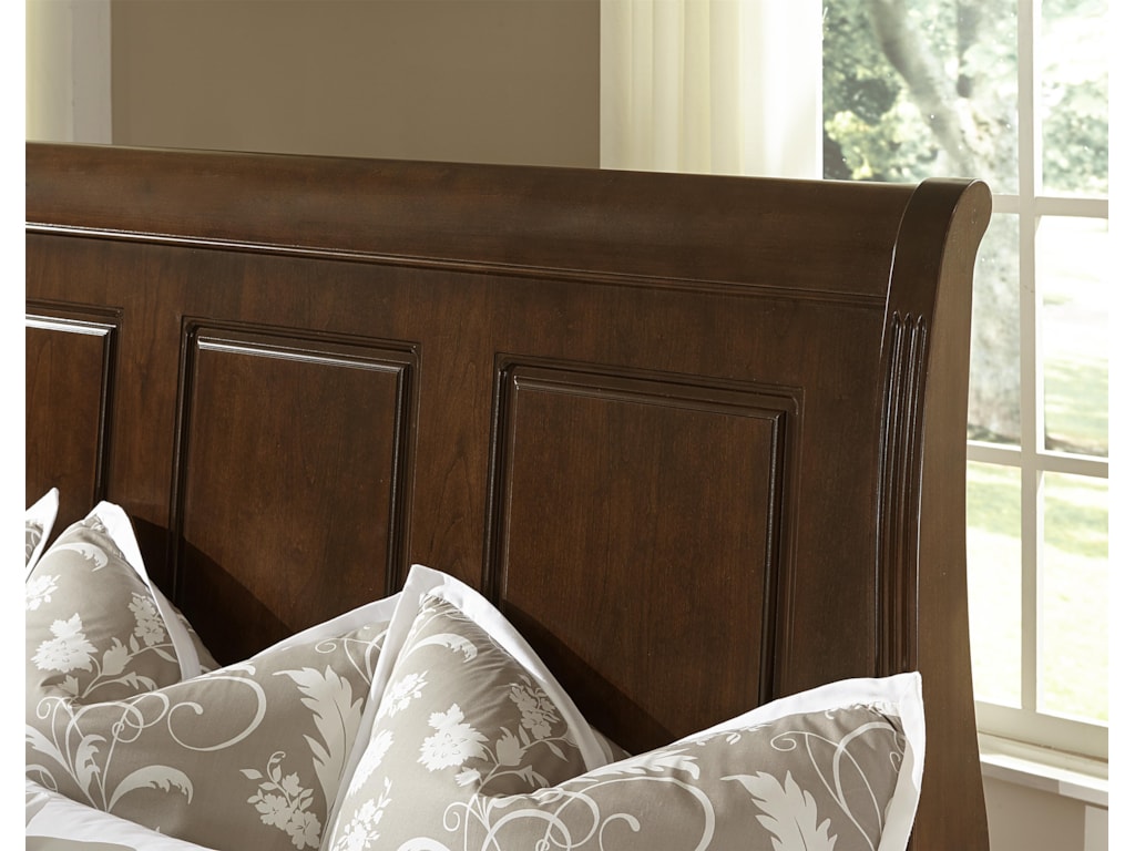 Vaughan Bassett French MarketKing Sleigh Headboard