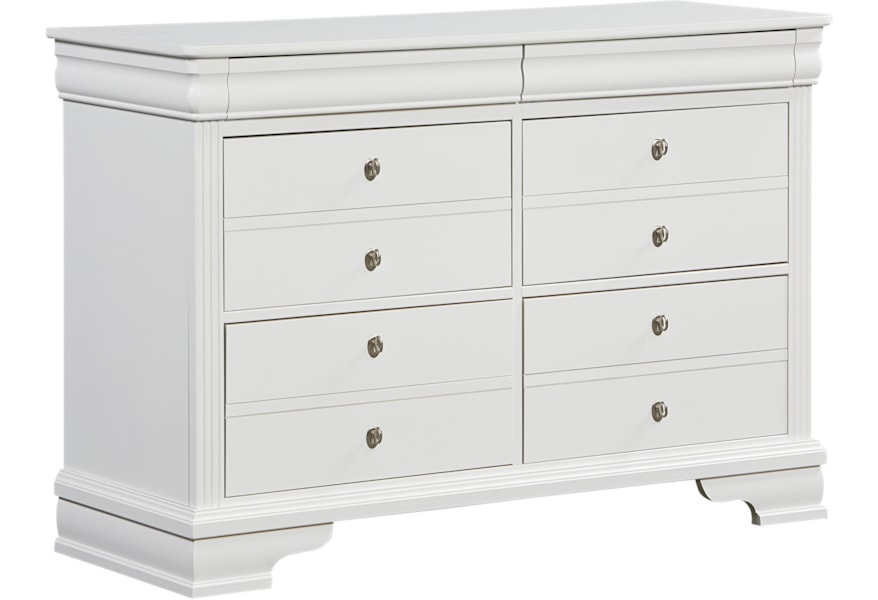Vaughan Bassett French Market Youth Dresser 6 Drawers Vandrie