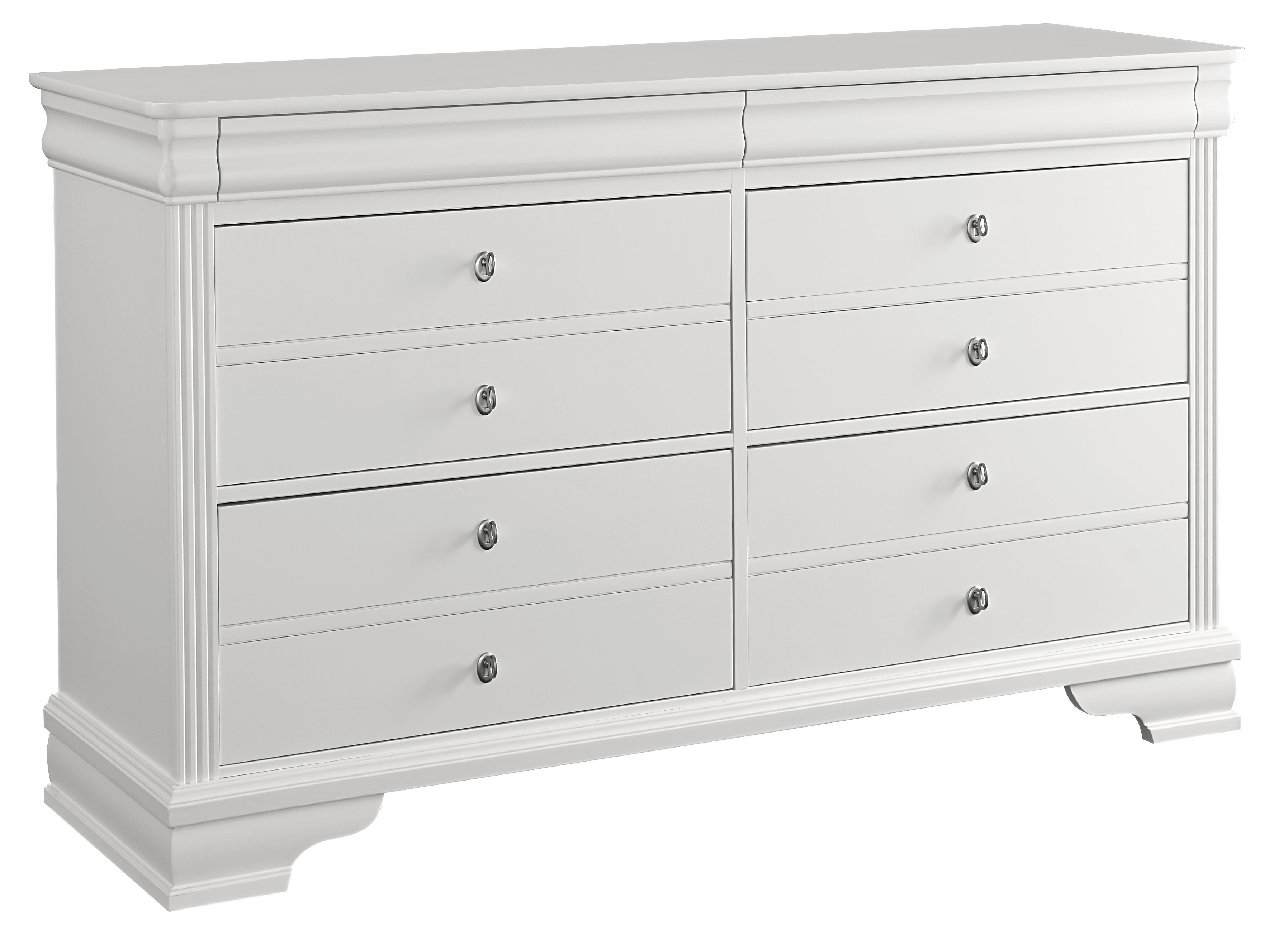 Vaughan Bassett French Market Louis Philippe Storage Dresser 6