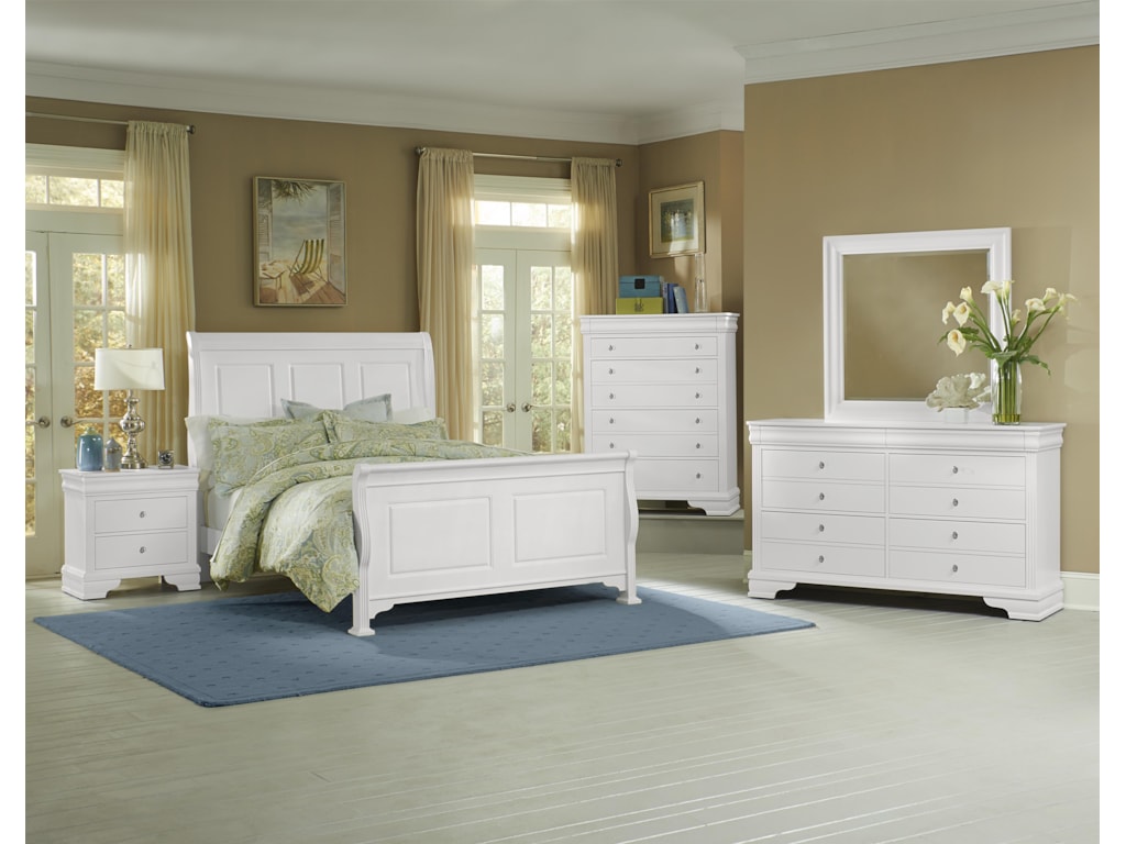 Vaughan Bassett French MarketFull Sleigh Bed