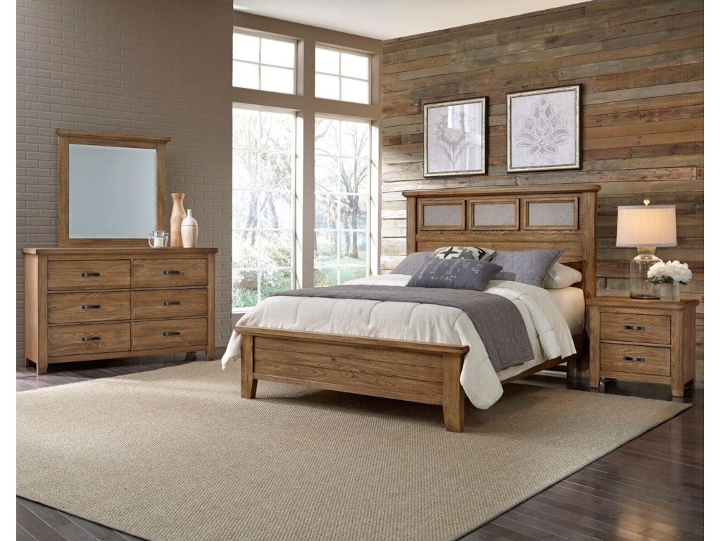 Vaughan Bassett Cassell ParkKing Tile Bed
