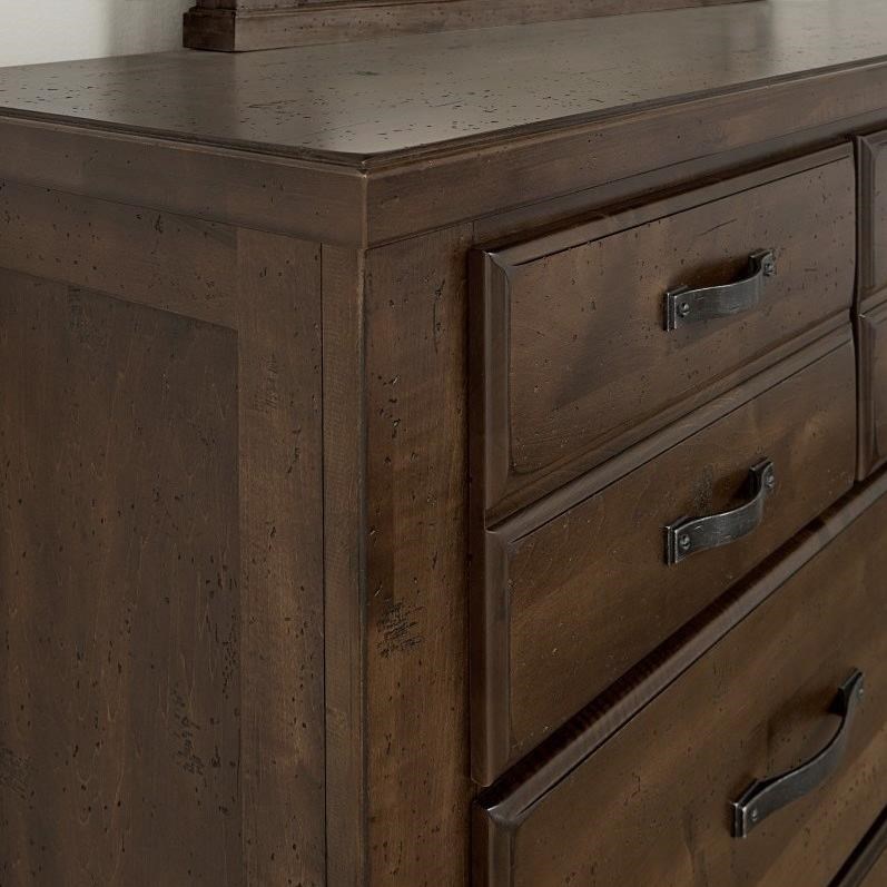 Vaughan Bassett Grayson Manor Casual Solid Wood 7 Drawer Dresser