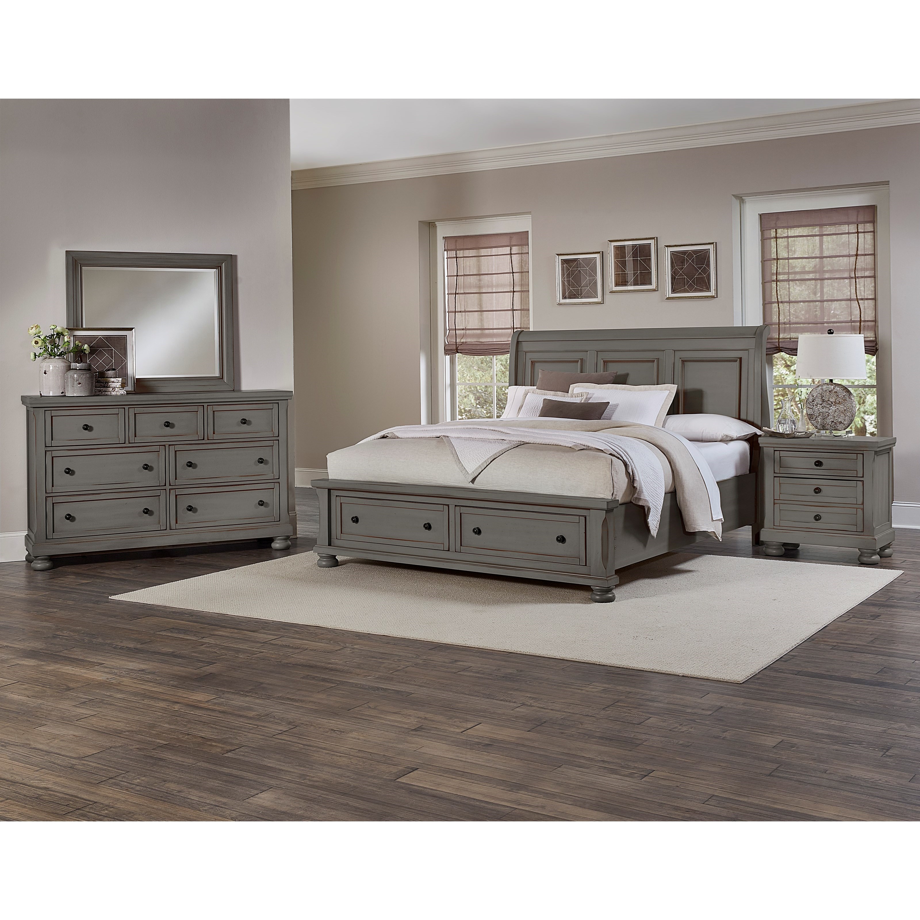 Vaughan Bassett Reflections Queen Bedroom Group Story Lee
