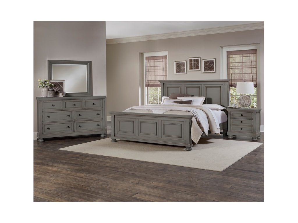 Vaughan Bassett ReflectionsQueen Mansion Bed