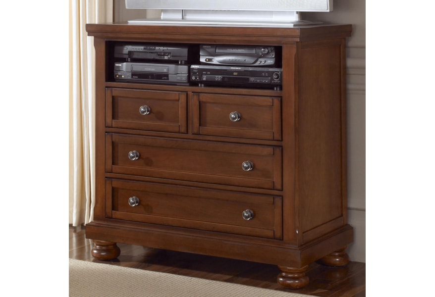 Vaughan Bassett Reflections 532 114 Entertainment Center Media