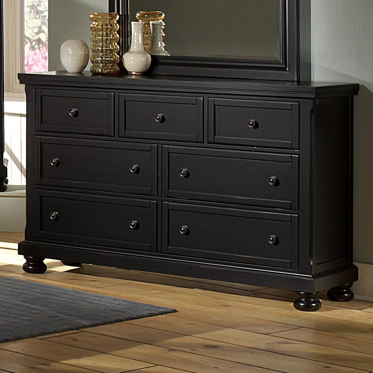 Vaughan Bassett Reflections 534 002 Triple Dresser 7 Drawers