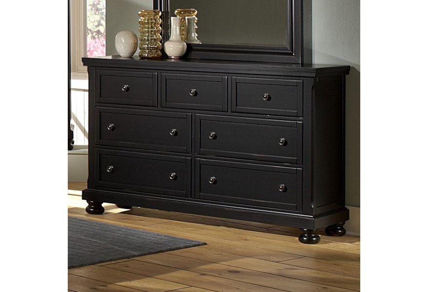 Vaughan Bassett Reflections 534 002 Triple Dresser 7 Drawers