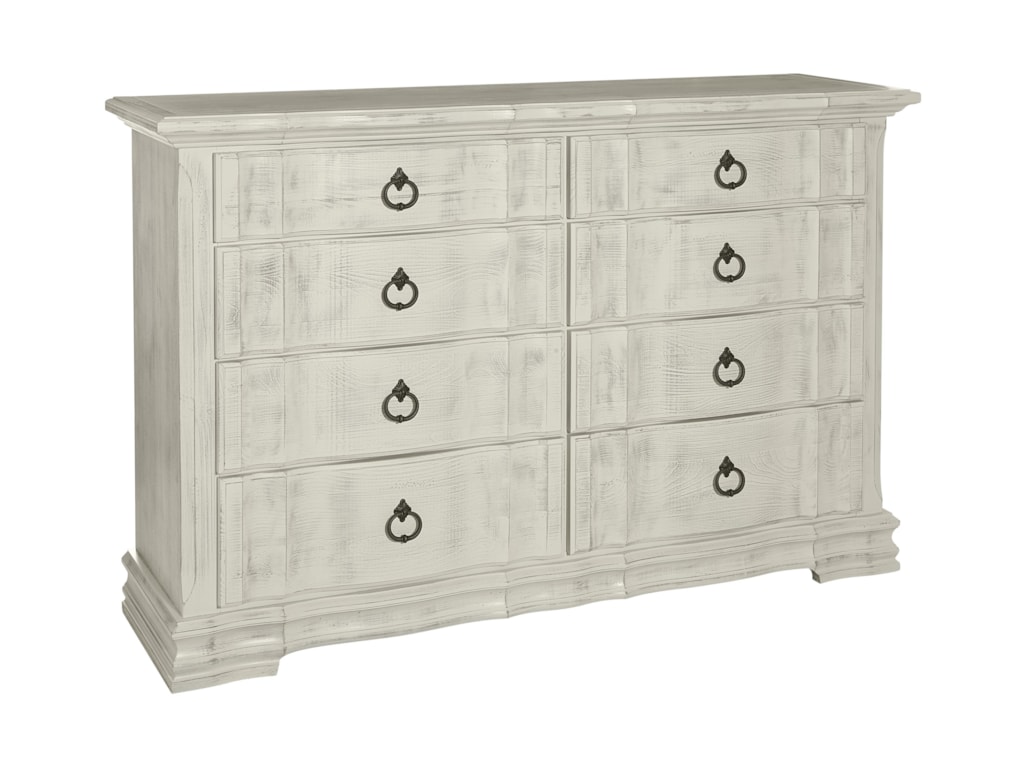 Vaughan Bassett Rustic Hills 684 004 Cottage Style Dresser Vaughan Bassett Rustic Hills 684 004 Cottage Style Dresser