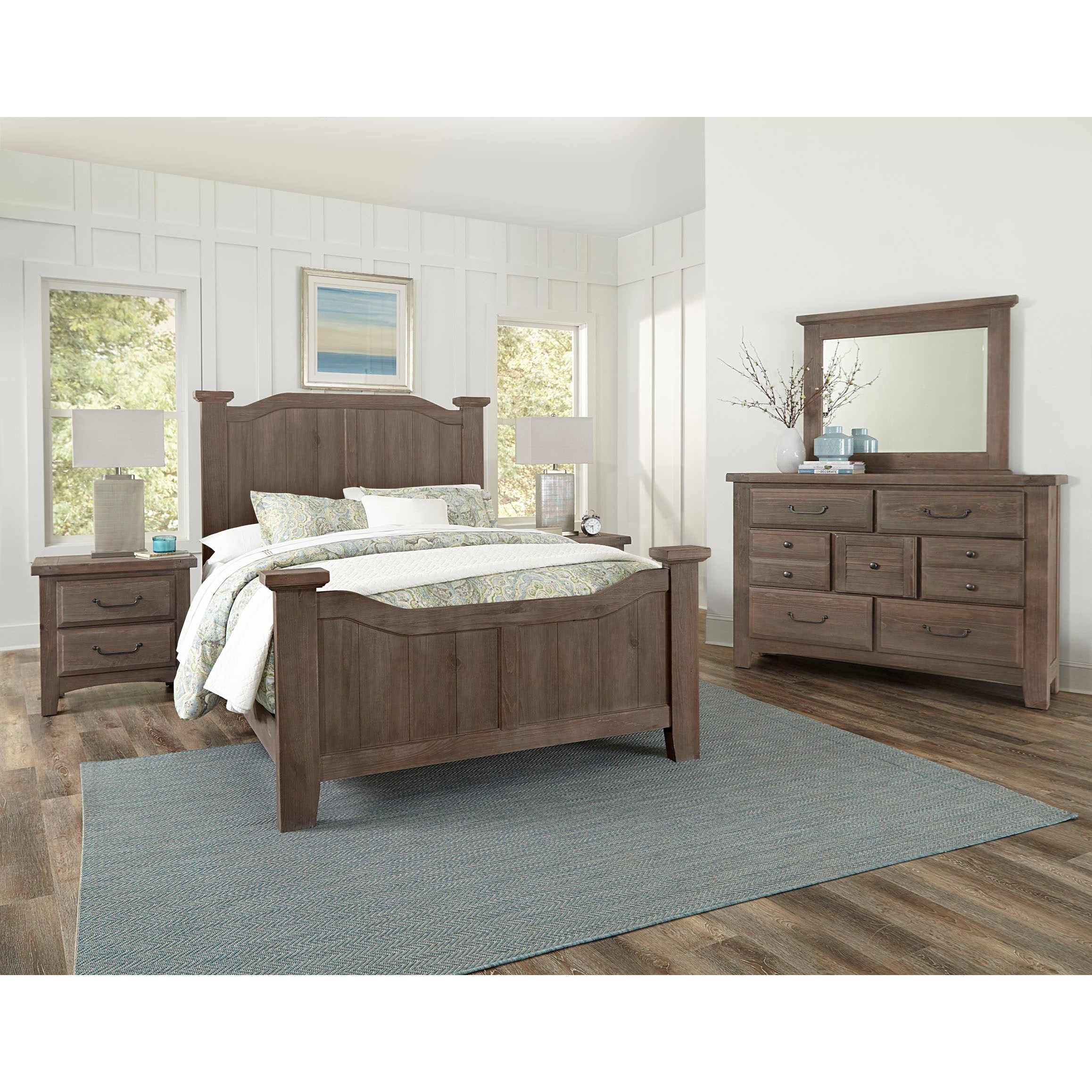 Vaughan Bassett Sawmill King Bedroom Group Find Your Furniture Bedroom Groups