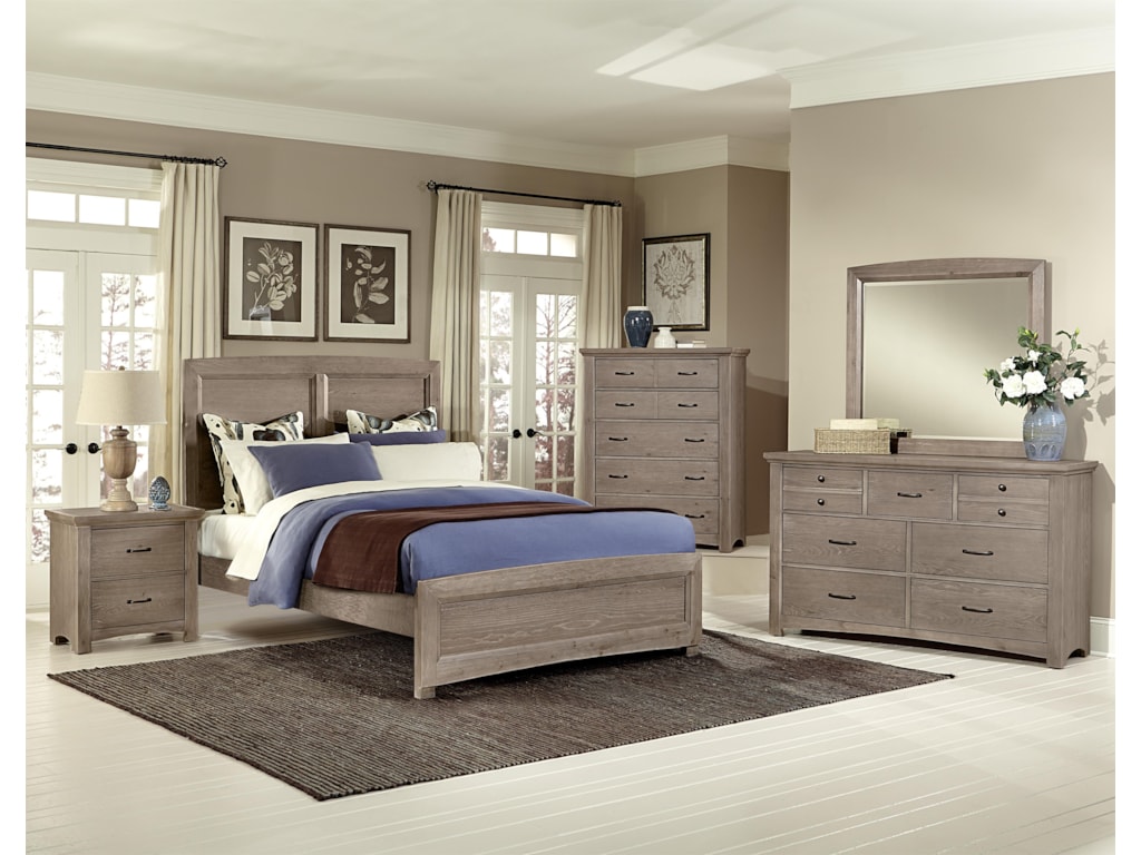 Vaughan Bassett TransitionsKing Panel Bed
