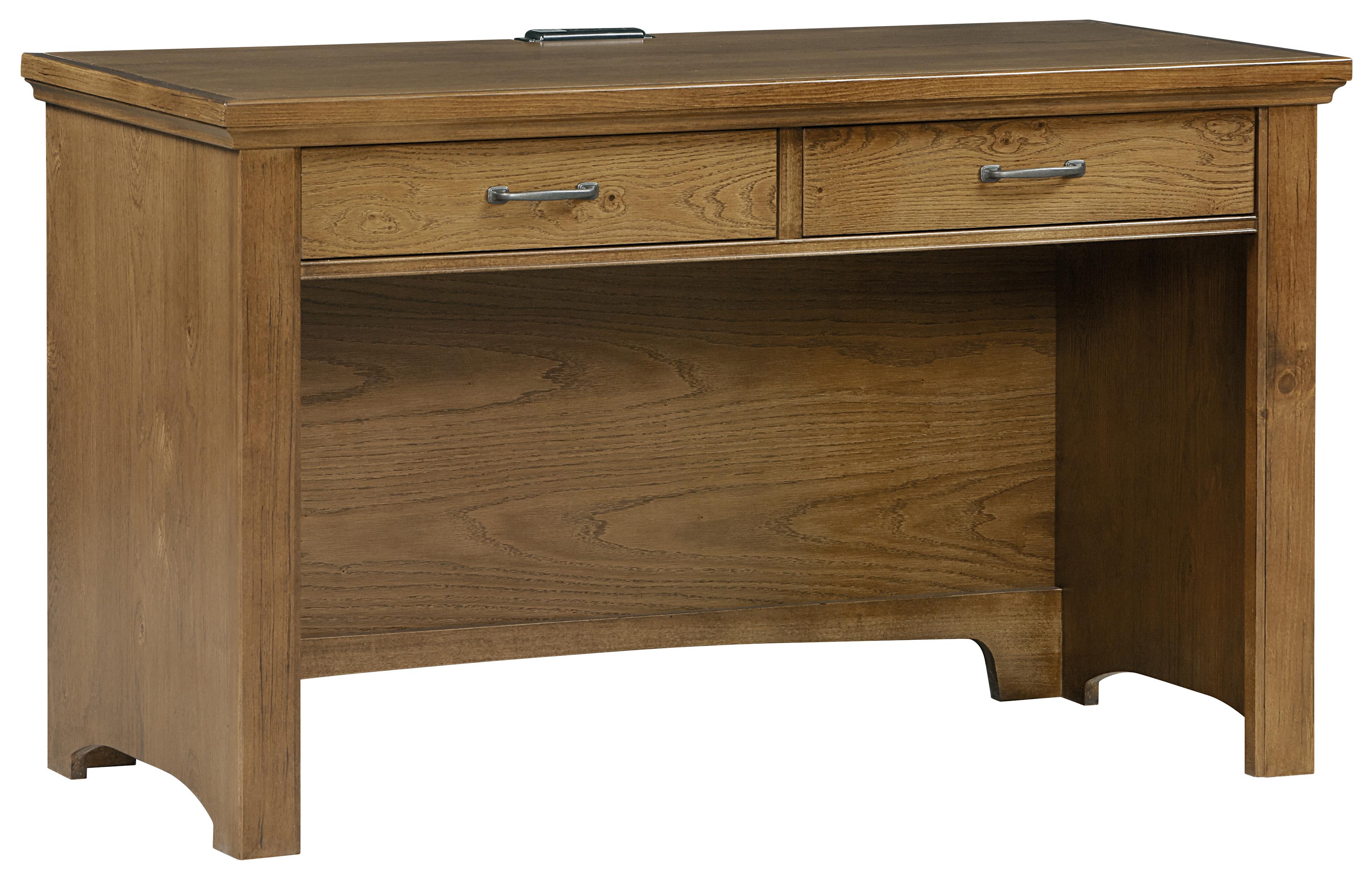 Vaughan Bassett Transitions Laptop Desk 2 Drawers Power Pack