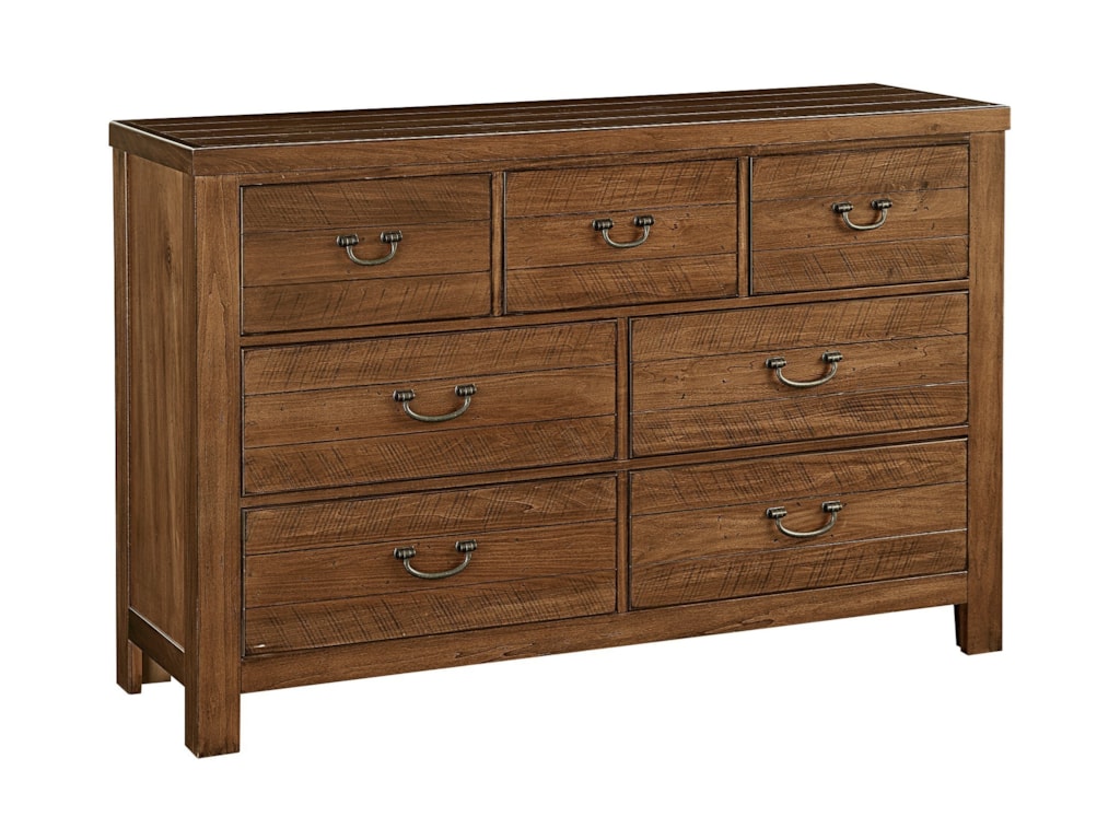 Vaughan Bassett Urban Crossings Casual 7 Drawer Dresser Value