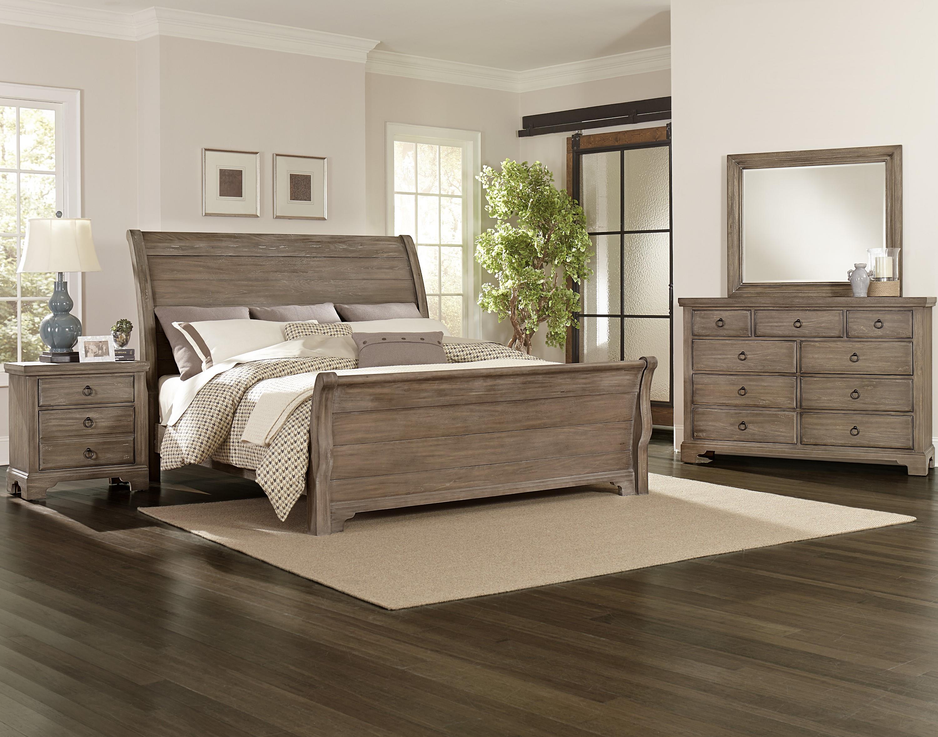 Vaughan Bassett Whiskey Barrel Queen Bedroom Group Darvin