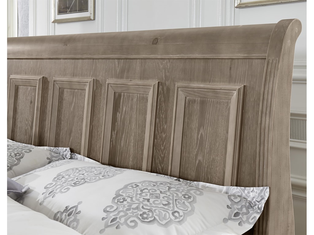 Vaughan Bassett WoodlandsQueen Sleigh Headboard