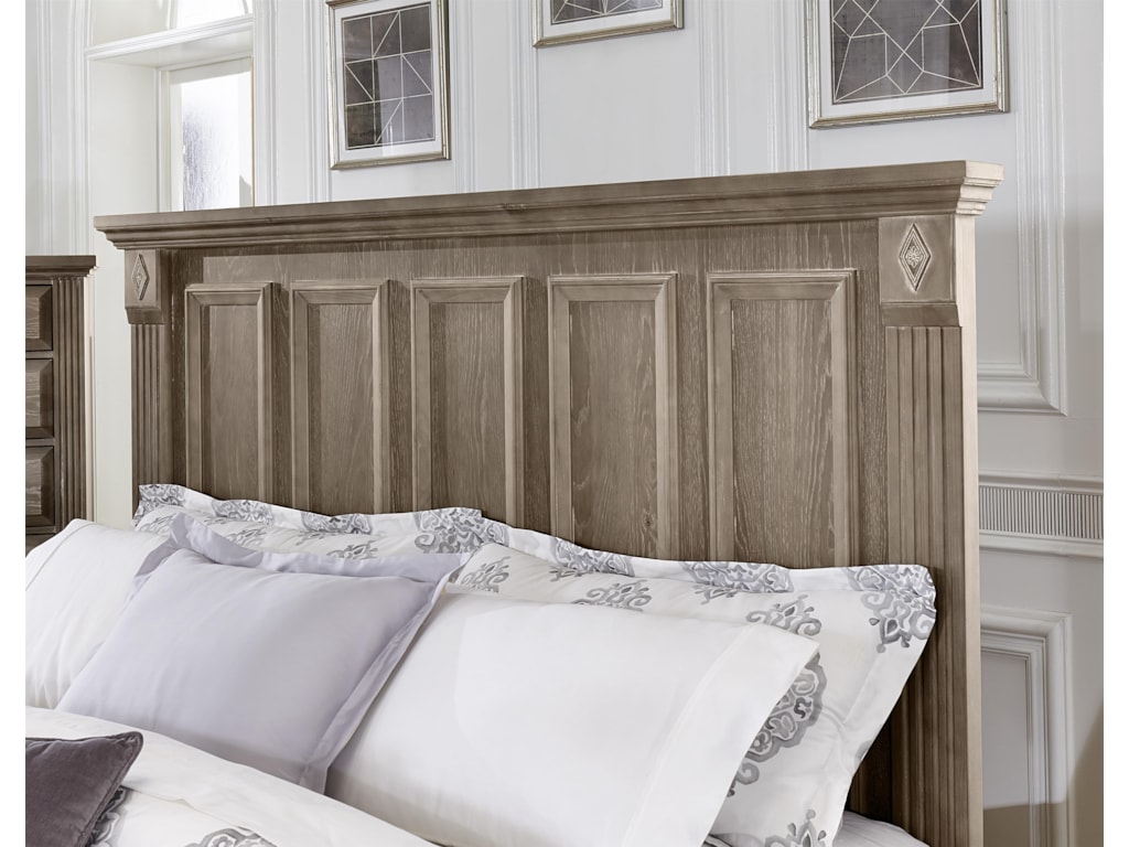 Vaughan Bassett WoodlandsQueen Mansion Headboard
