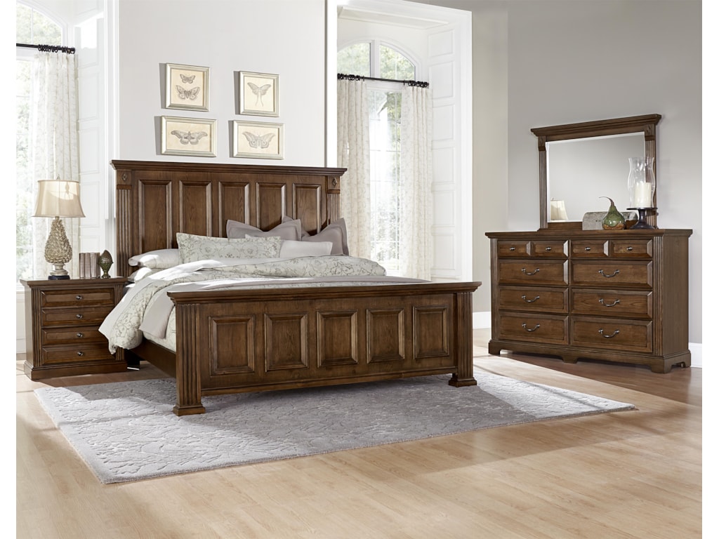 Vaughan Bett Woodlands Transitional King Mansion Bed Hudson S Vaughan Bett Woodlandsking Mansion Bed