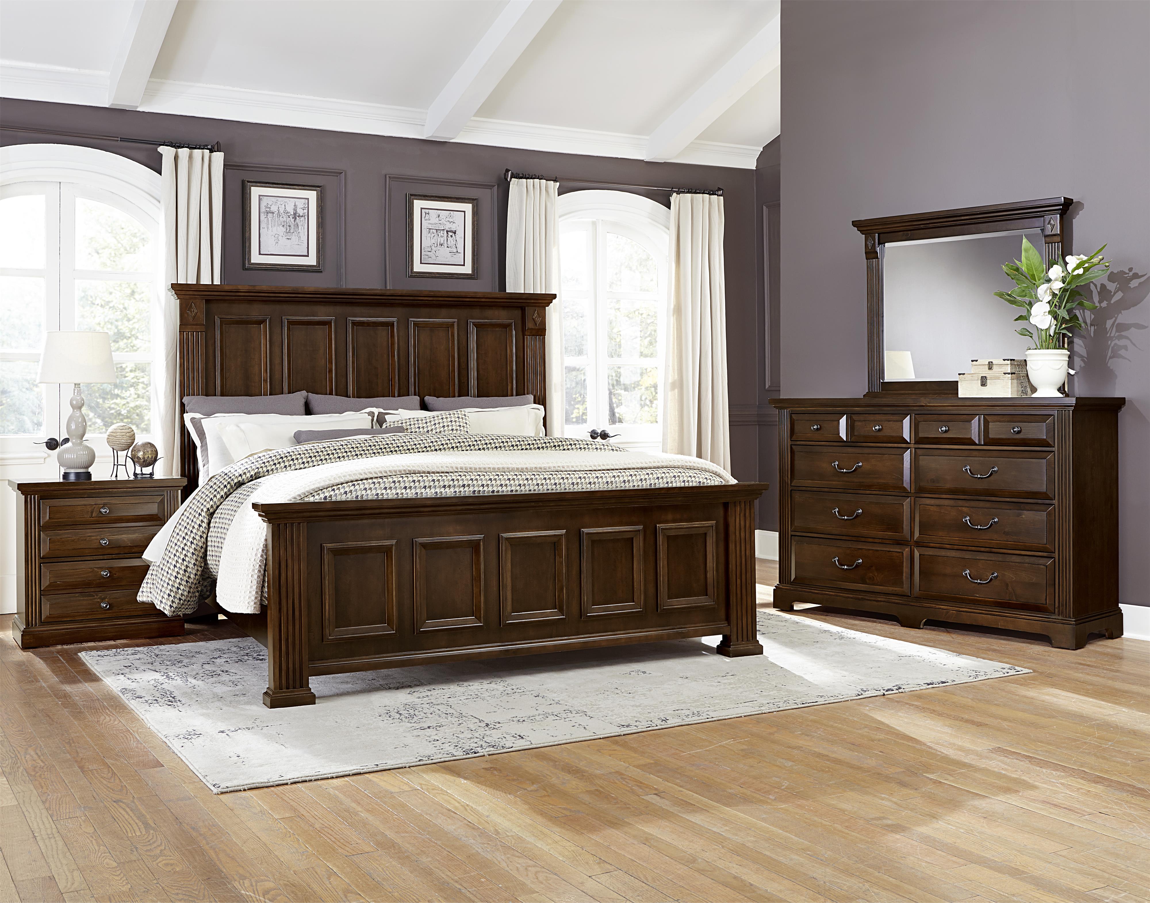 Vaughan Bassett Woodlands Queen Bedroom Group Powell S Furniture