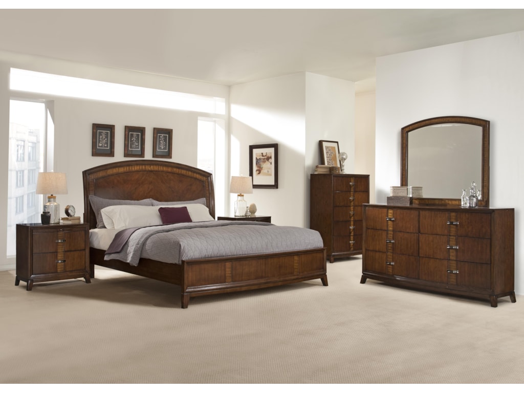Vaughan Furniture MartiniqueQueen Platform Sleigh Bed