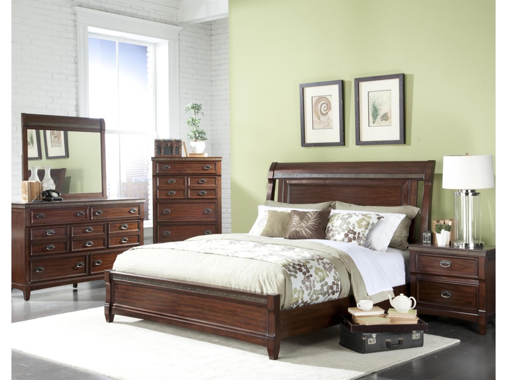 Vaughan Furniture Morgan RoadQueen Sleigh Bed