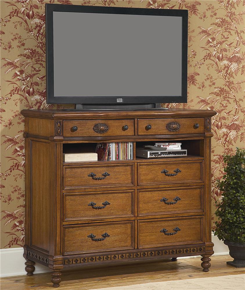 Vaughan Furniture Southern Heritage Traditional 8 Drawer Media