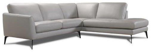 Violino 31628 31628 2 5pl Csr Leather Chaise Sectional Dunk