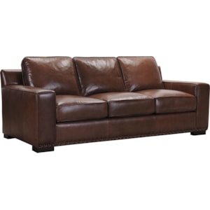 Violino Patrick Brown Leather Sofa With Memory Foam Cushions Furniture Superstore Rochester Mn Sofa