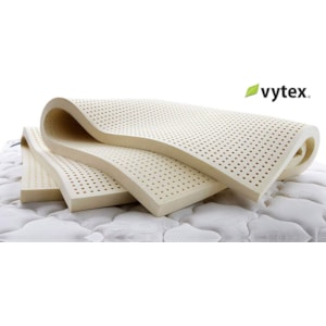 Vytex Vytex Mattress Toppers Soft Queen 2 Inch Soft 100 Natural