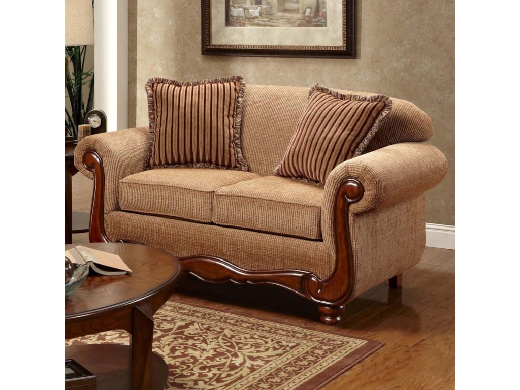 Washington Furniture 1000Traditional Love Seat