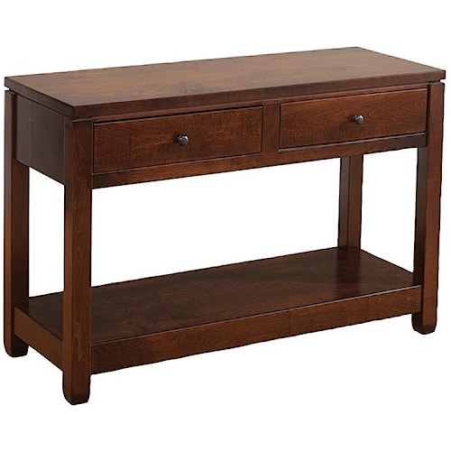 Wayside Custom Furniture Antigo Sofa Table Wayside Custom Furniture Antigo Sofa Table